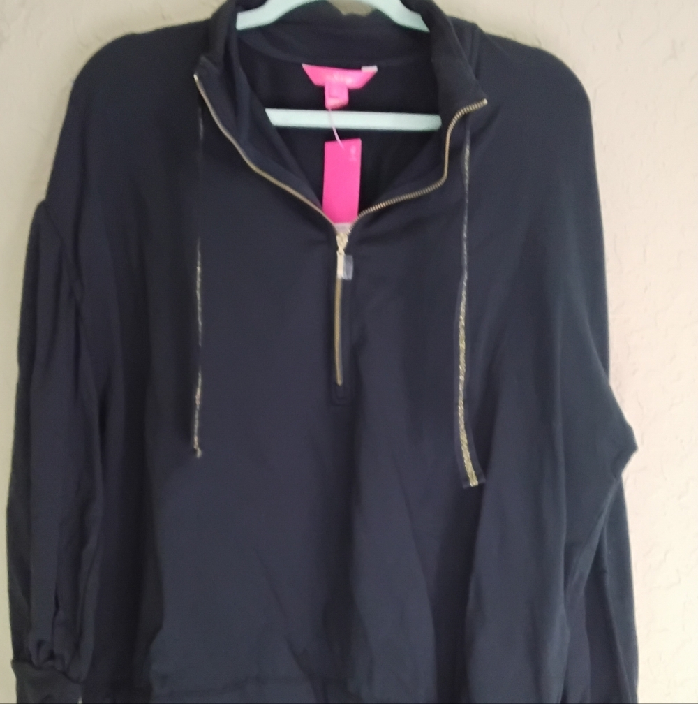 Lilly Pulitzer Lesha Long Sleeve Popover - NWT - Size Large